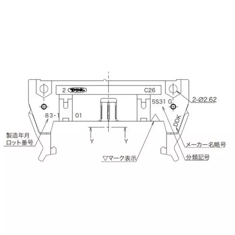 fujikura-header-connector-right-angle-type-frc5-c30l53t-0l-fa