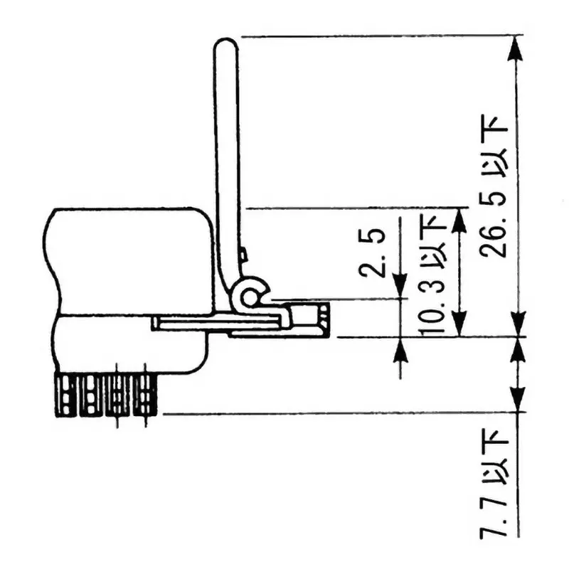 fujikura-ribbon-connector-soldering-type-57-40500