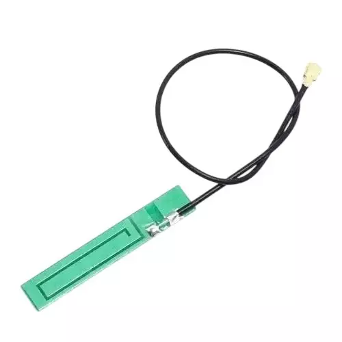 NBR PCB Antenna 3 dBi Gain 2.4-2.5 GHz Frequency 50 Ω Impendance, Black & Green