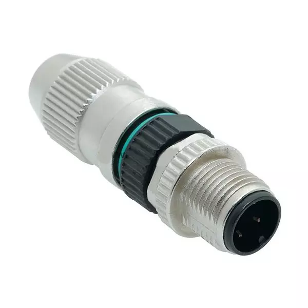 Harting M12 Circular Cable Connector Male 4 Pole, 21031111405