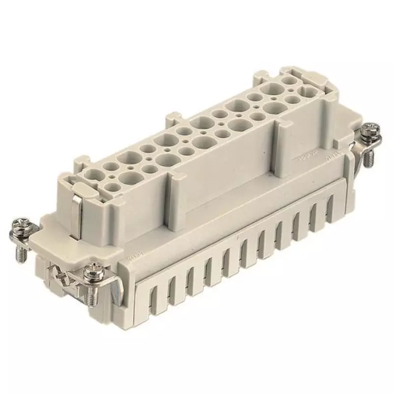 Harting Han Es Cage Clamp Terminal Female Insert 24 Pin 16 A 500 V, 09330242716