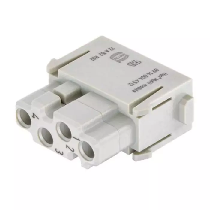 Harting Han Multi-Module Female Insert ‌ 1.5 Amp for FOC, 09140044512