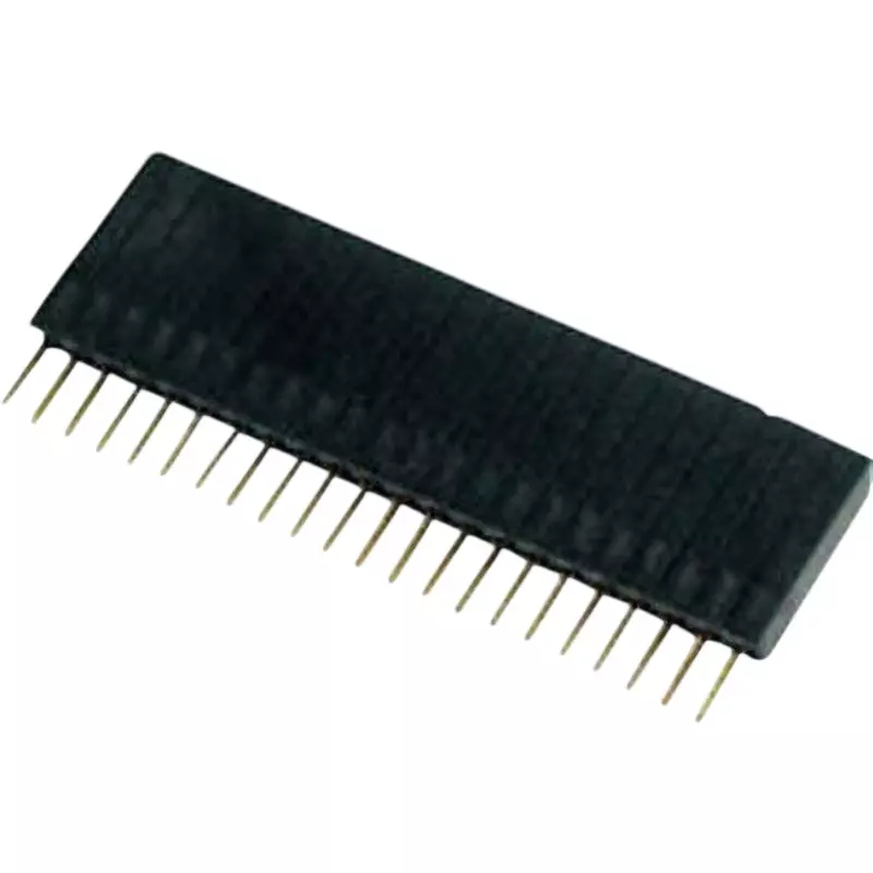 HIROSUGI Pin Header 20 Pin Φ1.02 mm Mounting Hole Diameter, FSS-41057-20 (Pack of 10)