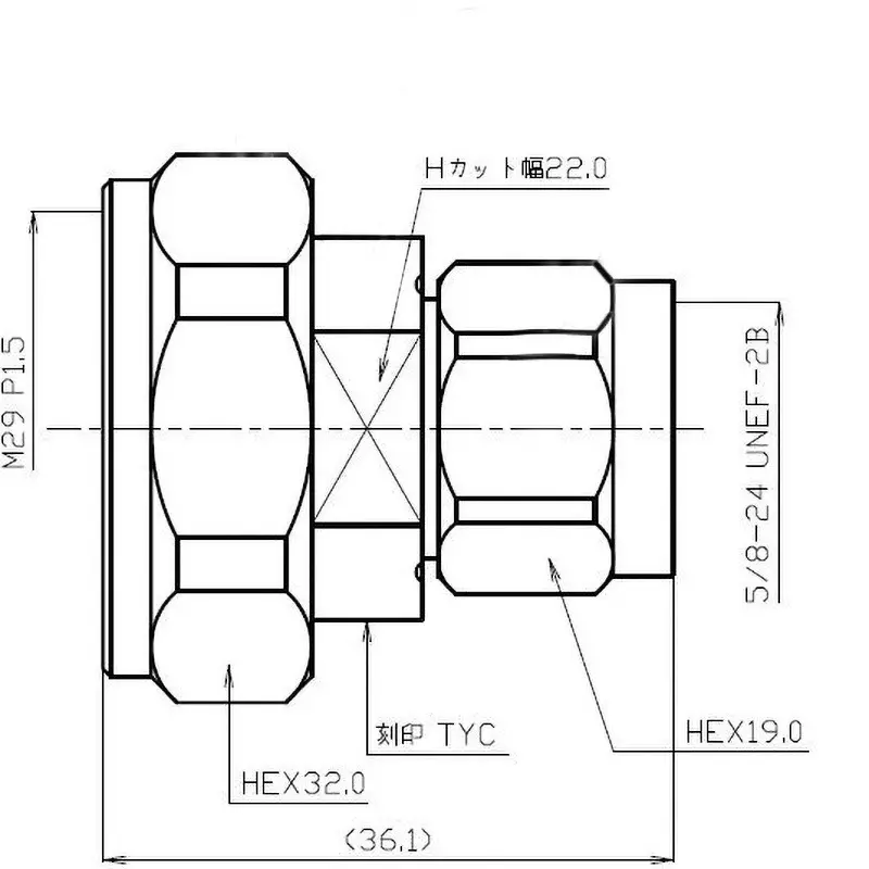 tocone-conversion-connector-716p-np-japan-1-true-18263464-direct-import-from-japan