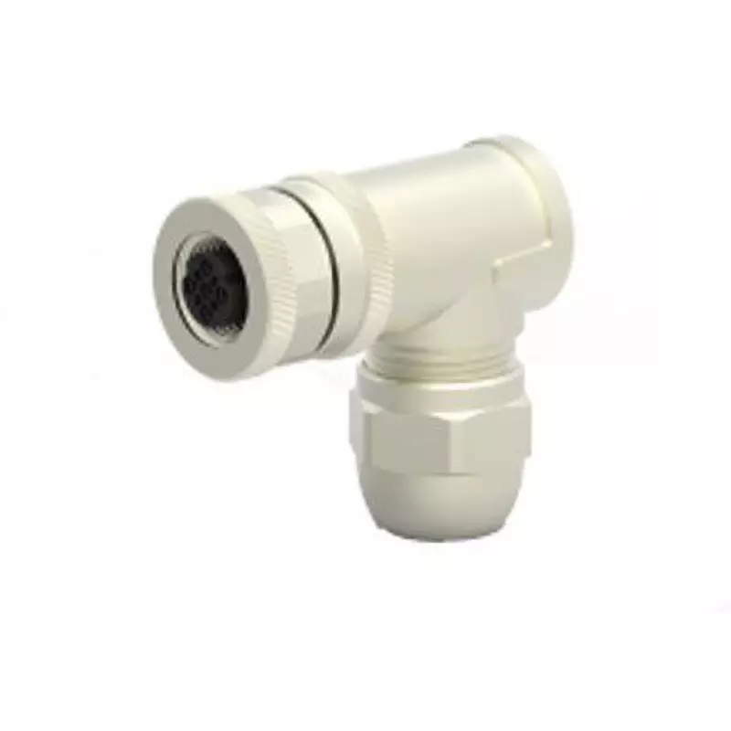 TE CONNECTIVITY Right angle Circular Connector 4 Amp Rated Current 4 Contacts, T4112511041-000