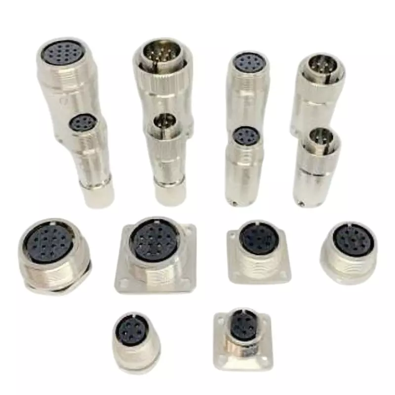 TAJIMI ELECTRONICS Small Round Connector 12 Pole F (Socket Contact) Contact Shape, ER03-R12F