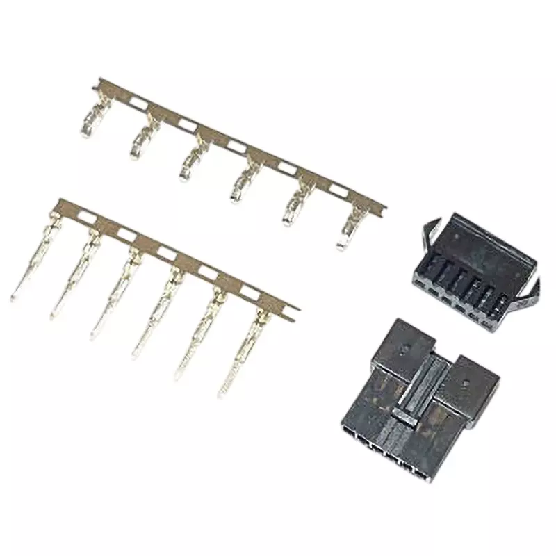 GB Nylon Connector 250 V 3 A Rating 2.5 mm Cell Spacing 6 poles No. of Pin, ZL2505-6PS