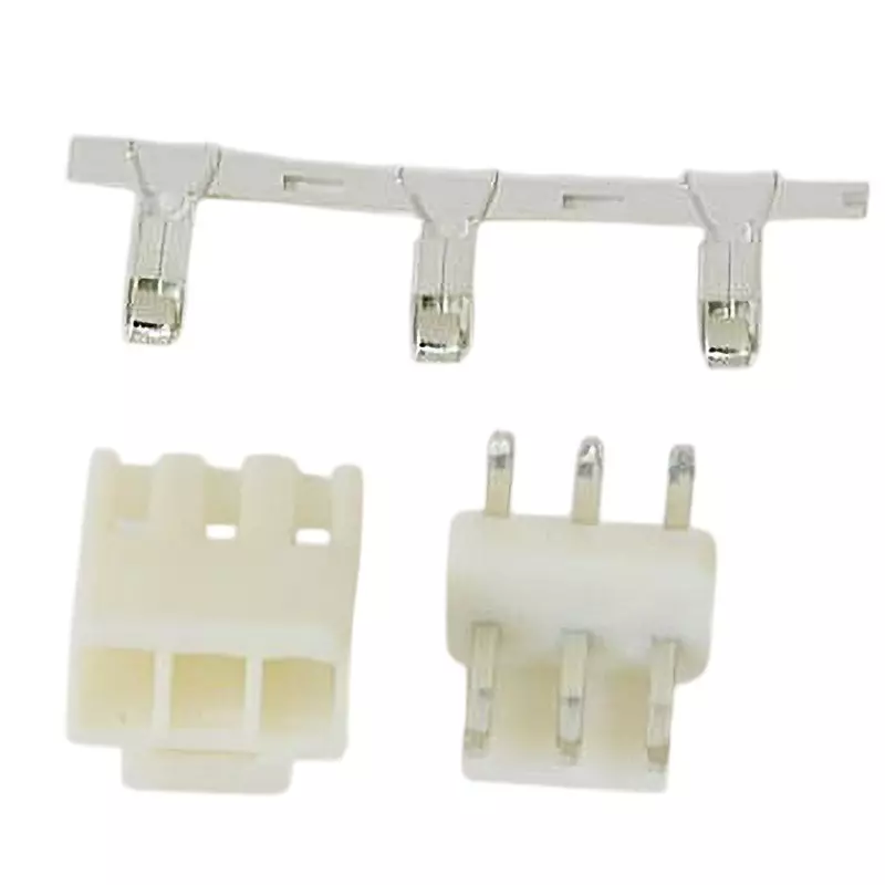 GB Nylon Connector 5 A Rating 4 mm Cell Spacing 3 No. of Pin, ZL3963-3PL