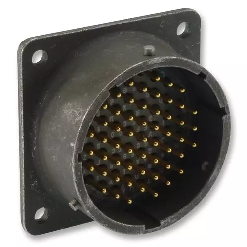 ITT CANNON Circular MIL Spec Equivalent Connectors CONNECTOR, CIRCULAR, SIZE 12, 3WAY, KPSE02E12-3S