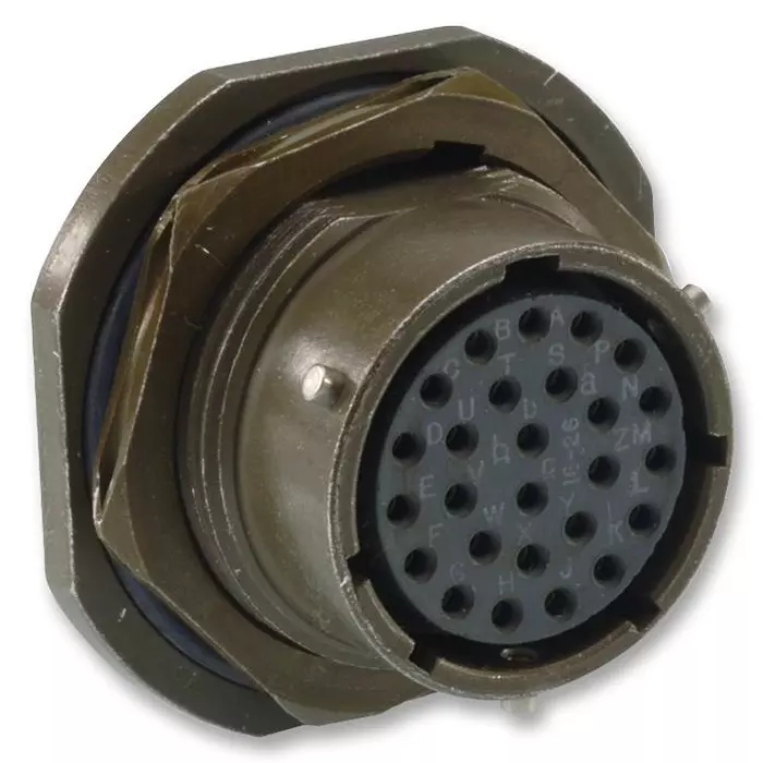 ITT CANNON Circular MIL Spec Equivalent Connectors CONNECTOR, CIRCULAR, SIZE 14, 12WAY, KPSE07E14-12P