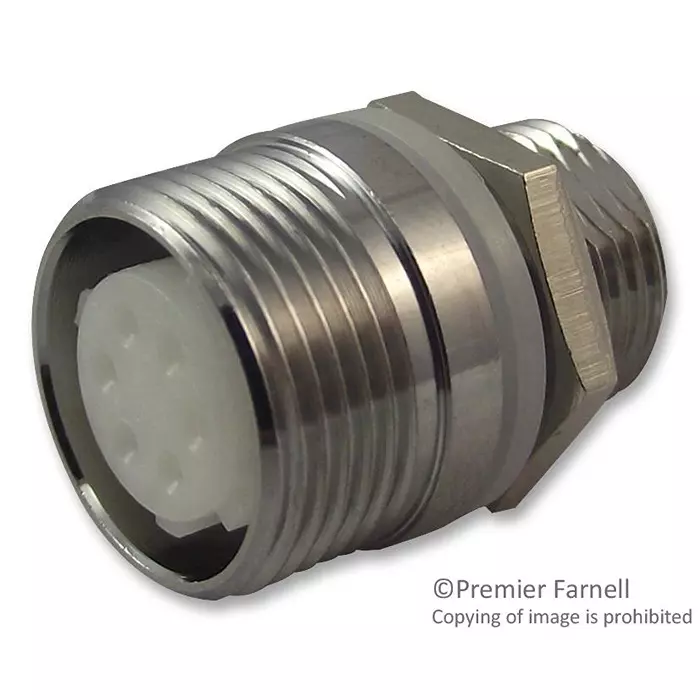 HIROSE(HRS) SOCKET, PANEL, SR30, 6POLE, SR30-10R-6S(71)