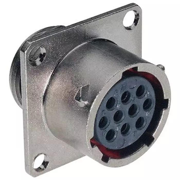 SOURIAU-SUNBANK / EATON RECEPT, PANEL, SIZE10, 6WAY, SKT, UT0W0106SH