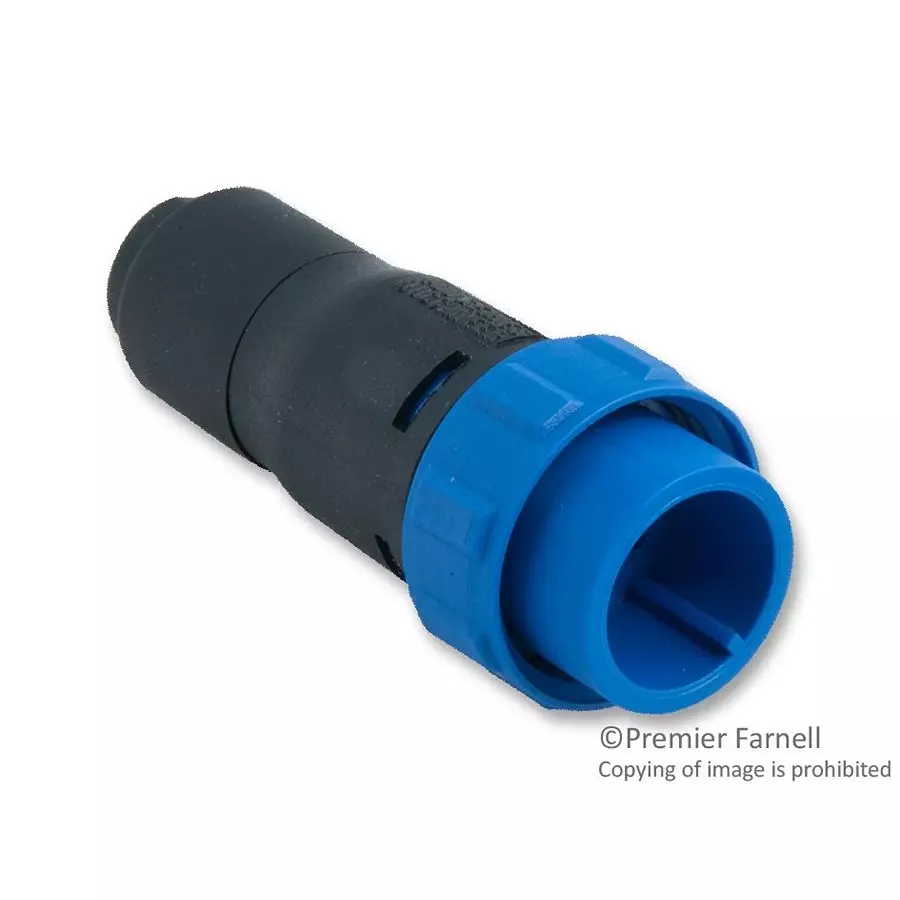 BULGIN LIMITED CIRCULAR CONNECTOR, PLUG, 8POS, CABLE, PX0410/08P/6065