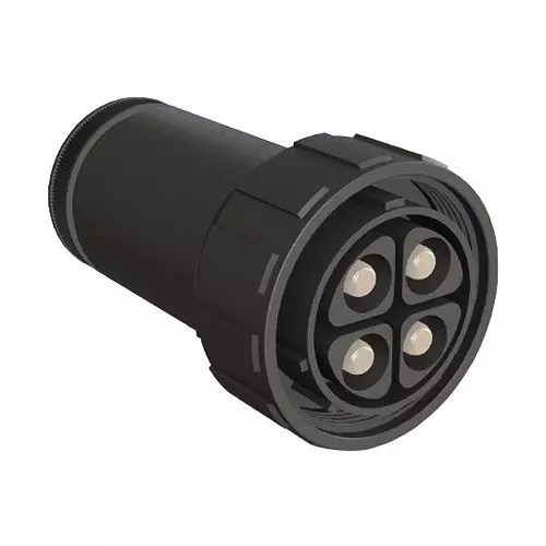 BULGIN LIMITED CIRCULAR CONNECTOR, RCPT, 4POS, CABLE, PXP9050/04/P/1.