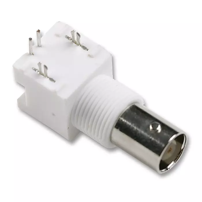 AMPHENOL RF RF Connectors RF COAXIAL, BNC, RIGHT ANGLE JACK, 50OHM, B6252H5-NPP3G-50