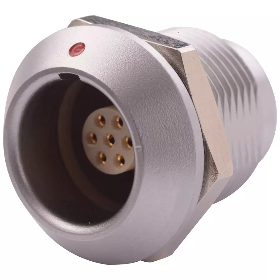 NORCOMP Circular Conn, Rcpt, 4Pos, Panel, 821K004-203R001