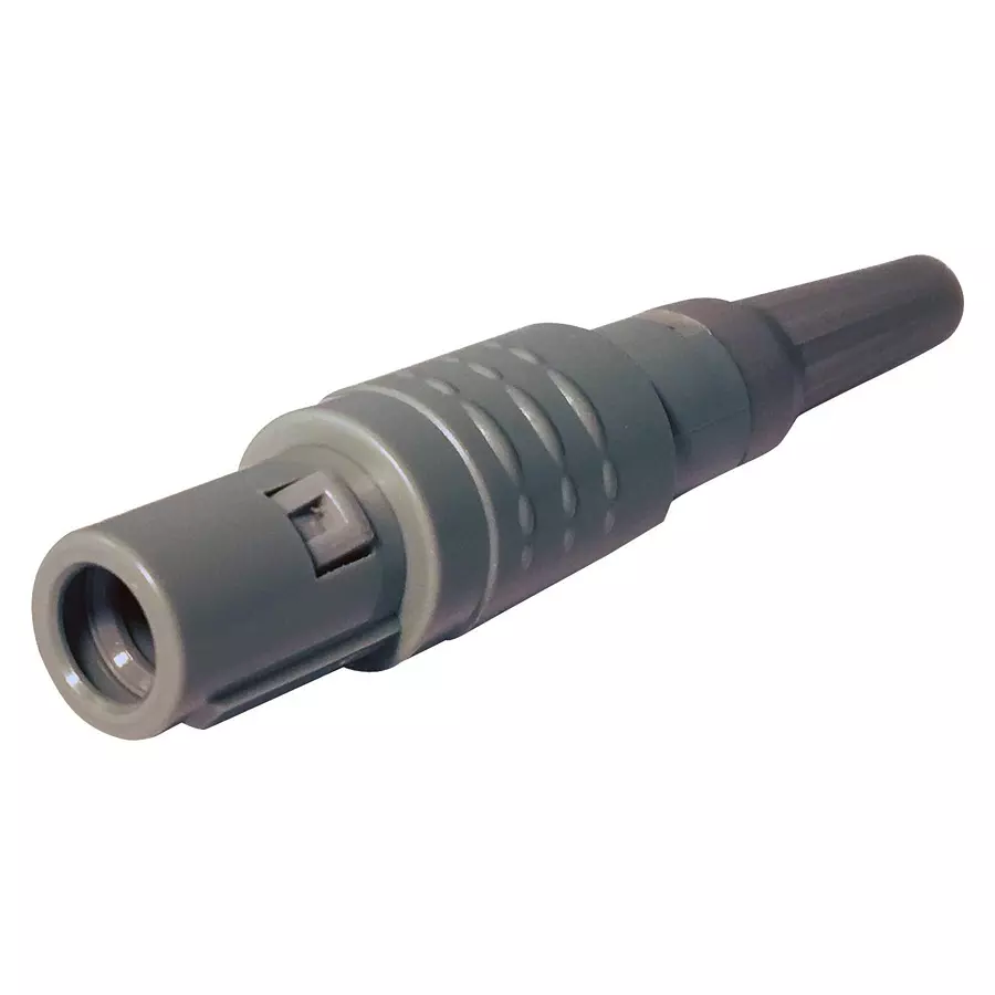 NORCOMP Circular Connector, 2Pos, Plug, Cable, 8P1P00217BGL521