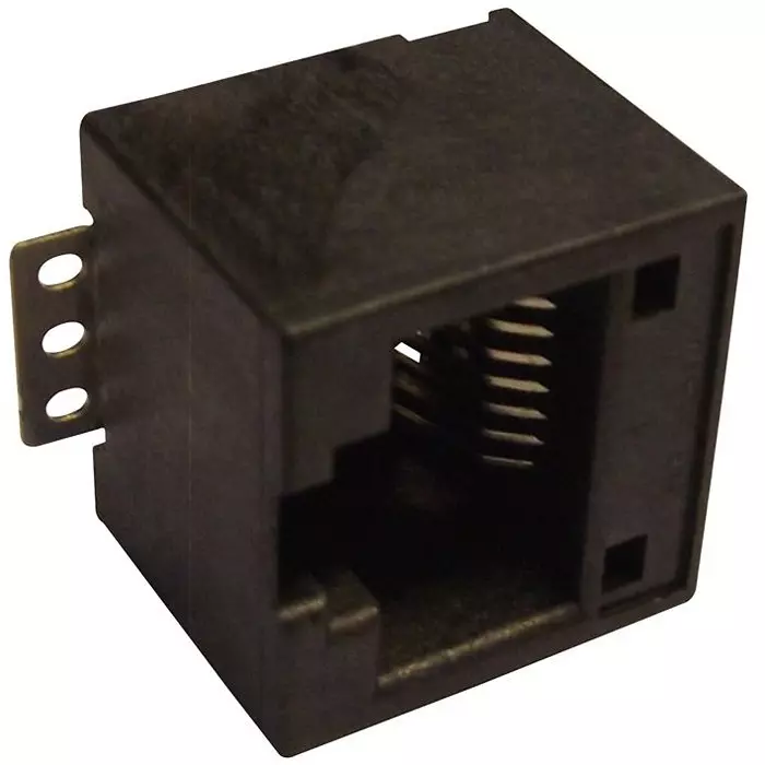 MOLEX Modular & Ethernet Connectors CONNECTOR, RJ12, JACK, 6P6C, 1PORT, CAT3 85513-5002 (Pack of 5)