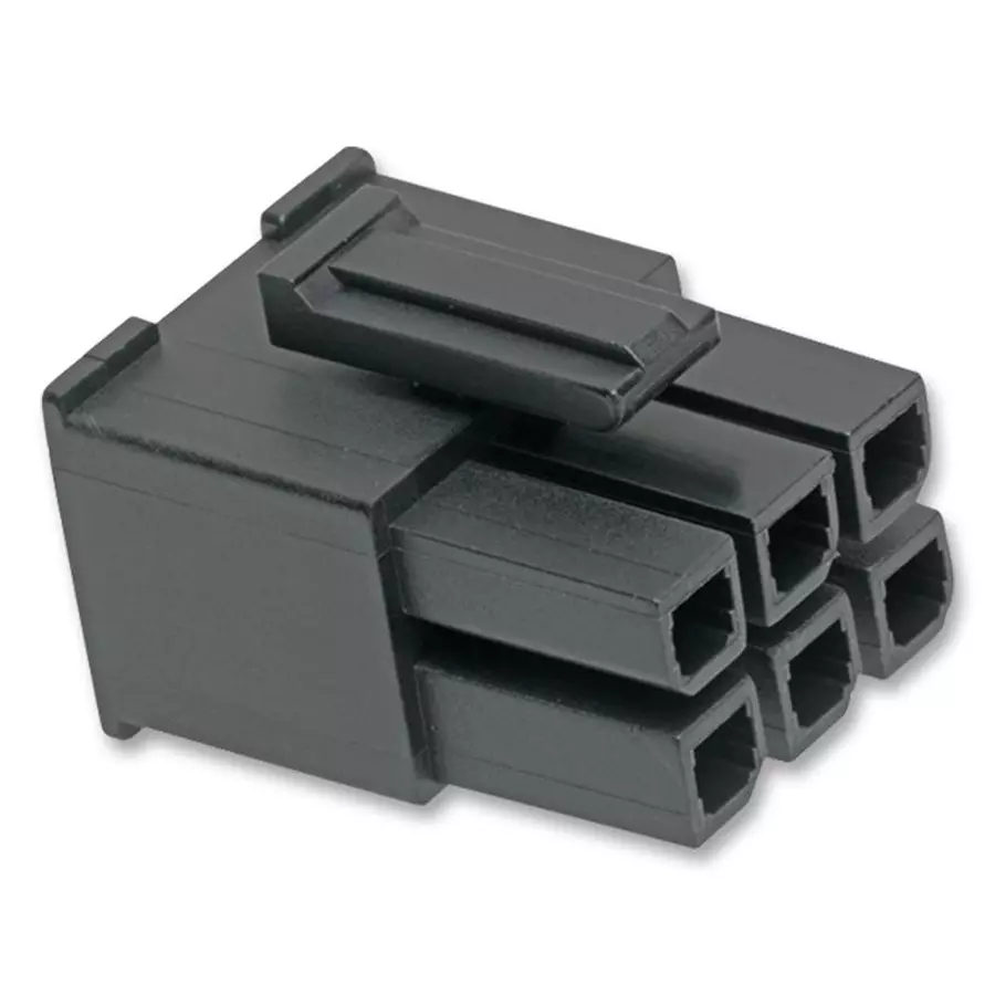 MOLEX Plug & Socket Connector Housings CONNECTOR HOUSING, RCPT, 6POS 171692-0106 (Pack of 5)