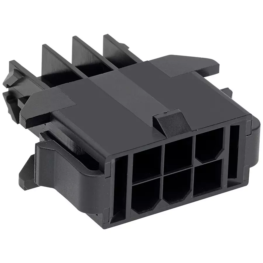 MOLEX Plug & Socket Connector Housings PLUG HOUSING, 16POS, NYLON, BLACK 172767-0116 (Pack of 5)