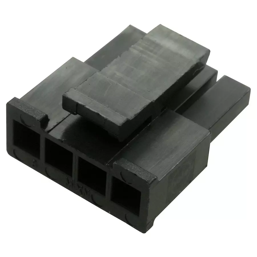 MOLEX Plug & Socket Connector Housings CONNECTOR HOUSING, RCPT, 4POS 43645-0400 (Pack of 5)