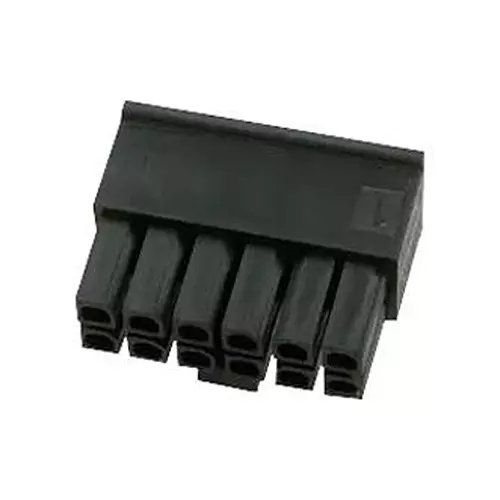 MOLEX Plug & Socket Connector Housings CONNECTOR HOUSING, RCPT, 12POS 43025-1200 (Pack of 5)