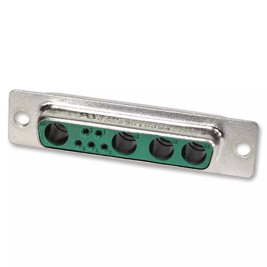 Harting Combination Layout D Sub Connectors CONNECTOR, FEMALE, 9W4, 09 69 301 5094