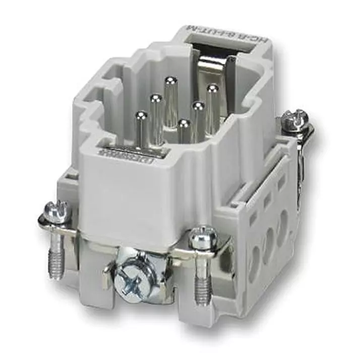 Phoenix Contact Rectangular Power Connector Inserts / Modules RECTANGULAR MALE INSERT, 6POS, SCREW, 1648115