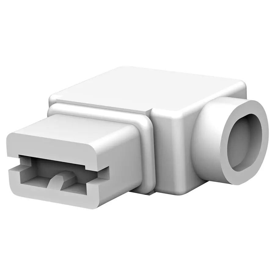 AMP - TE CONNECTIVITY RECEPTACLE HOUSING, 1POS, NYLON 6/6, 1-178708-1 (Pack 100)