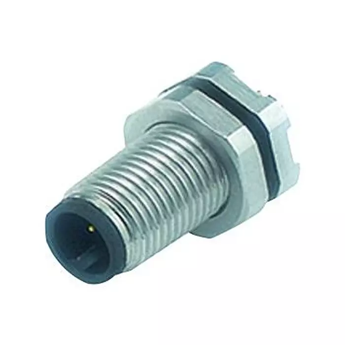 BINDER SENSOR CONN, PLUG, 4POS, M5, PANEL, 09-3111-81-04