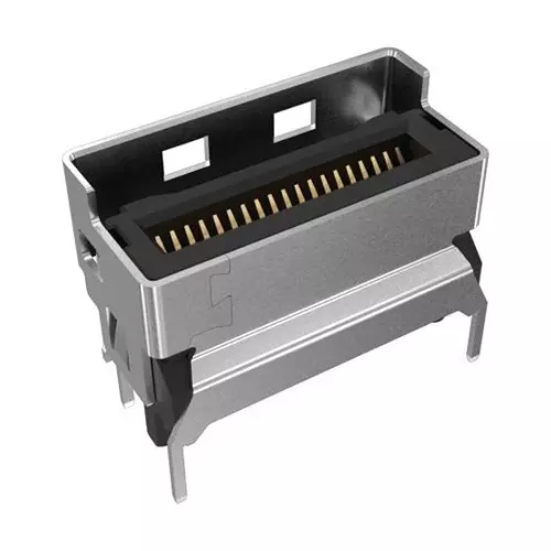 AMPHENOL COMMUNICATIONS SOLUTIONS CARD EDGE CONN, PCLE GEN 4, DUAL, 74POS, G42V12312HR