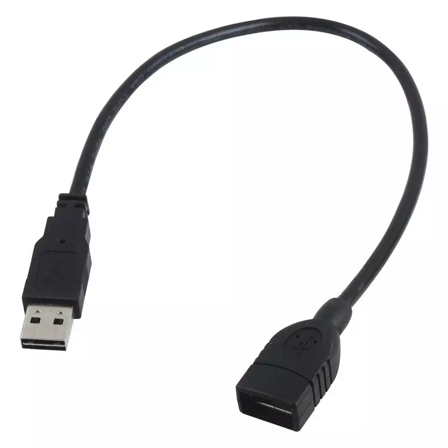 EATON TRIPP LITE COMPUTER CABLE, USB, 1FT, BLACK, UR024-001
