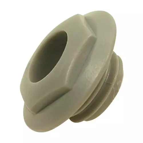 CLIFF ELECTRONIC COMPONENTS COMBINED NUT/BEZEL, S4 JACK SOCKET, GREY, CL14218GY (Pack of 10)