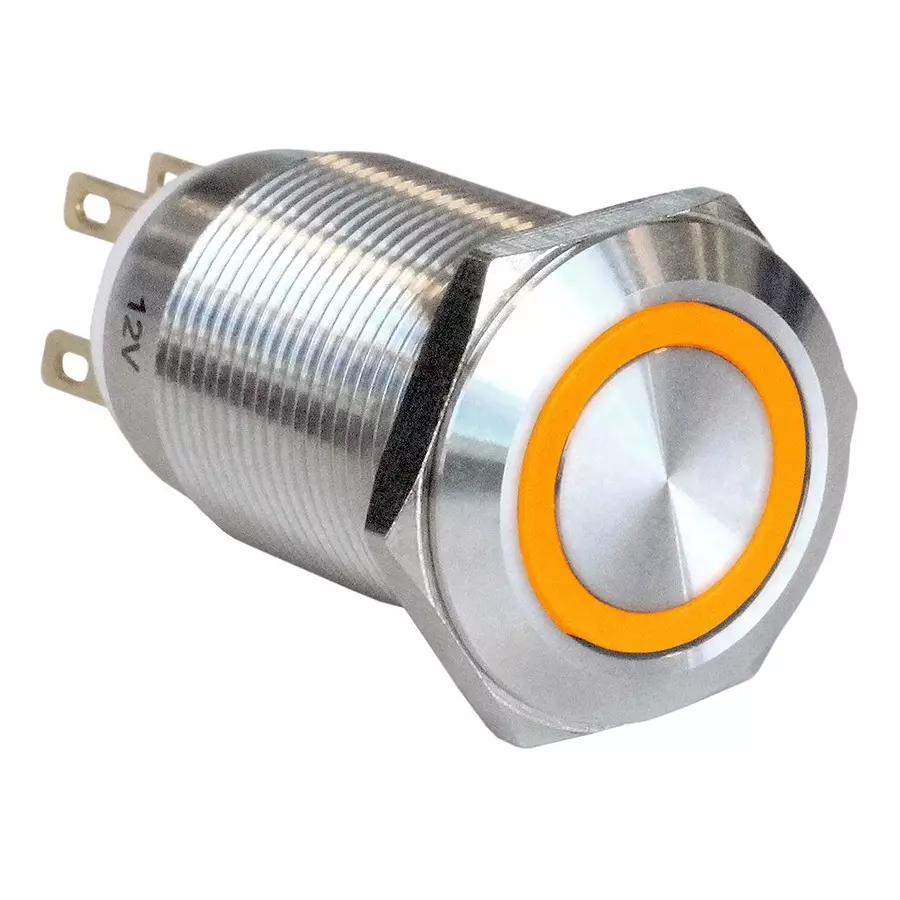 ARCOLECTRIC (BULGIN LIMITED) ANTI VANDAL SW, SPDT, 5A, 24V/125V, AMB, MPI005R28LSAM12