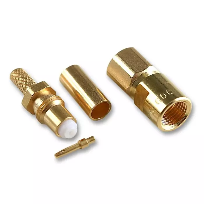 RADIALL RF COAXIAL, SMC, STRAIGHT PLUG, 50OHM, R112075000