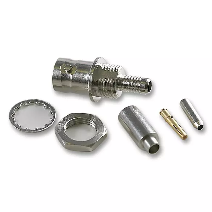 RADIALL RF COAXIAL, BNC, STRAIGHT JACK, 50OHM, R141306000