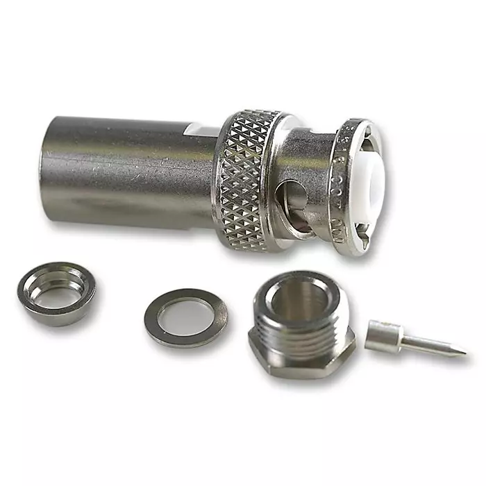 RADIALL RF COAXIAL, BNC, STRAIGHT PLUG, 75OHM, R316011000