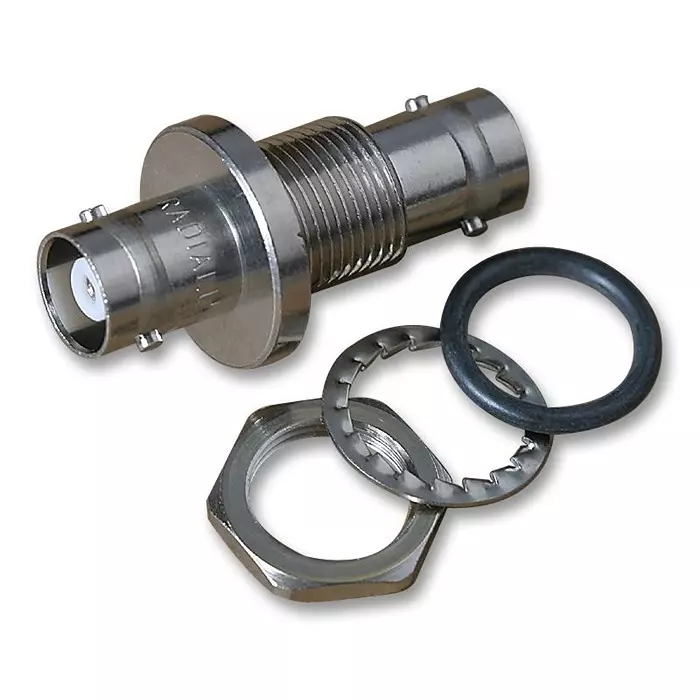 RADIALL ADAPTOR, BNC JACK, BNC JACK, 50OHM, R316754000
