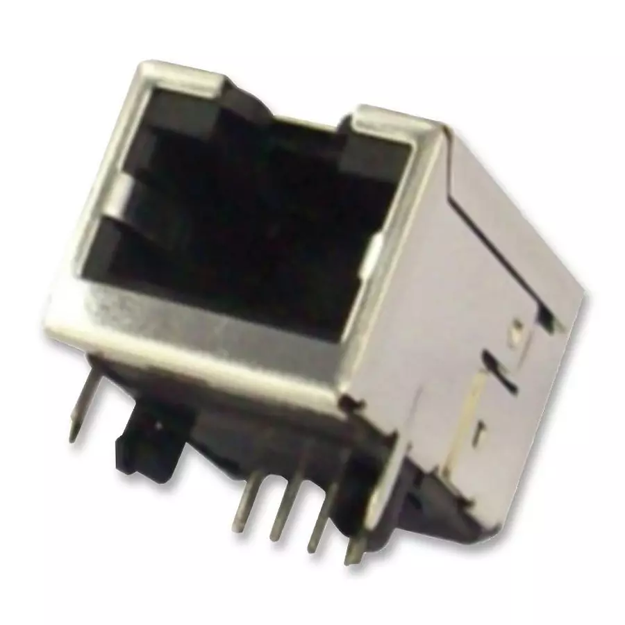 STEWART CONNECTOR MODULAR, JACK, THT, R/A, RJ45, 8P8C, SS-60000-009