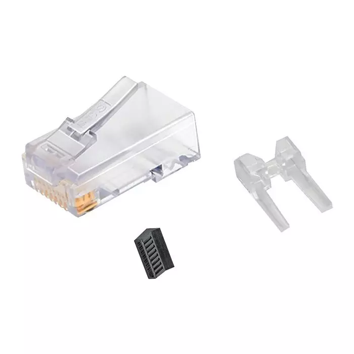 STEWART CONNECTOR CONNECTOR, RJ45, PLUG, 8P8C, CRIMP, SS-39100-021 (Pack of 10)