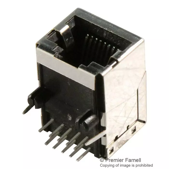 STEWART CONNECTOR CONNECTOR, RJ50, JACK, 10P10C, TH, SS-641010S-A-NF-A111