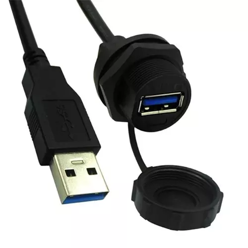 STEWART CONNECTOR USB CABLE, 3.0 A RECPT-A PLUG, 609.6MM, 67U3BC-002-K