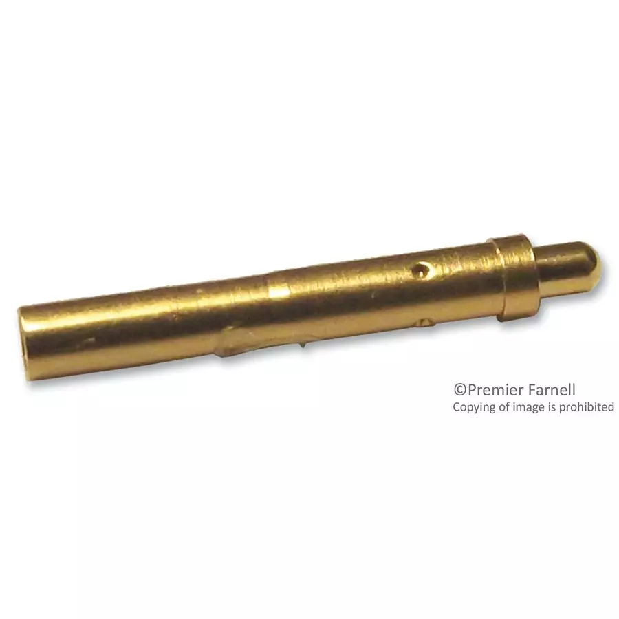 EVERETT CHARLES TECH Test Spring Probe, Pcb, Solder, E-S-R (Pack of 10)