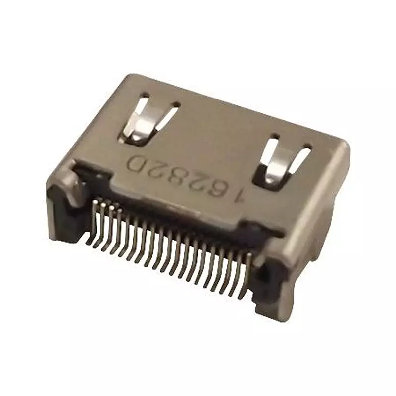 TE CONNECTIVITY Receptacle, Hdmi, Mini, C, Flange, 2013978-2