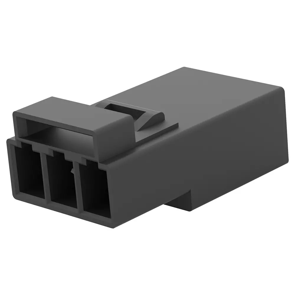 TE CONNECTIVITY Connector, Receptacle, 3Pos, Cable, 2834055-2 (Pack of 10)