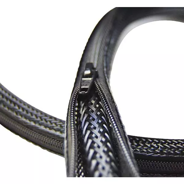 MULTICOMP PRO Sleeving ZIPPER BRAIDED WRAP, PE, 1M, PP002026