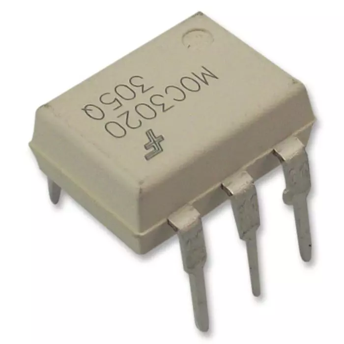 ONSEMI Triac Output Optocouplers OPTOCOUPLER, TRIAC O/P, 7.5KV, 6-DIP, MOC3020-M (Pack of 5)
