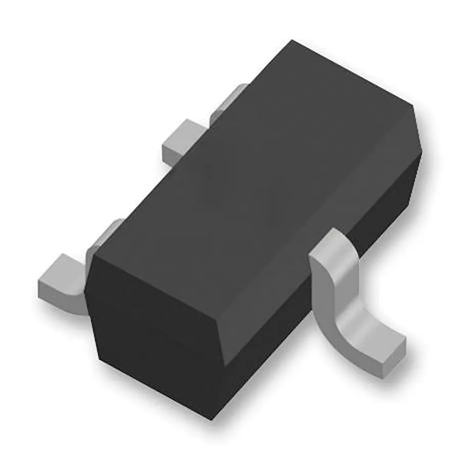 ONSEMI Single Bipolar Junction Transistors - BJT TRANSISTOR, BIPOL, PNP, -45V, SOT-416-3, BC857BTT1G (Pack of 3000)