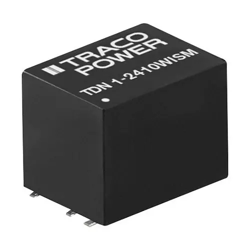 TRACO POWER Isolated Surface Mount DC / DC Converters DC-DC CONVERTER, 12V, 0.09A, TDN 1-2412WISM