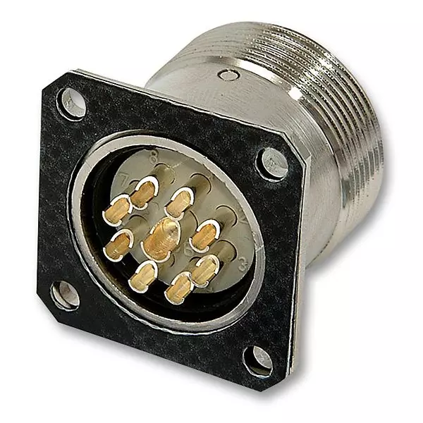 LAPP Socket, Chass Mount, 16Way, 8707+50101200